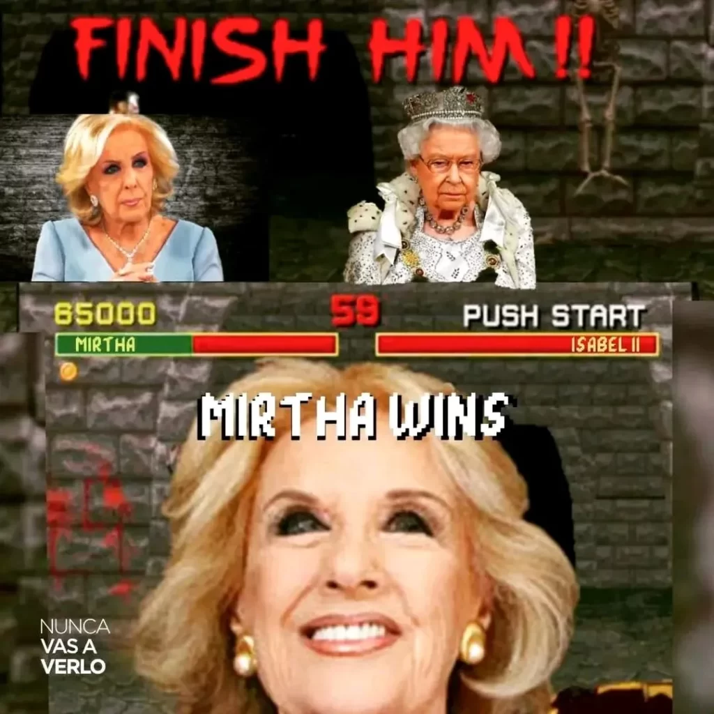 Mirtha Legrand Mortal Kombat