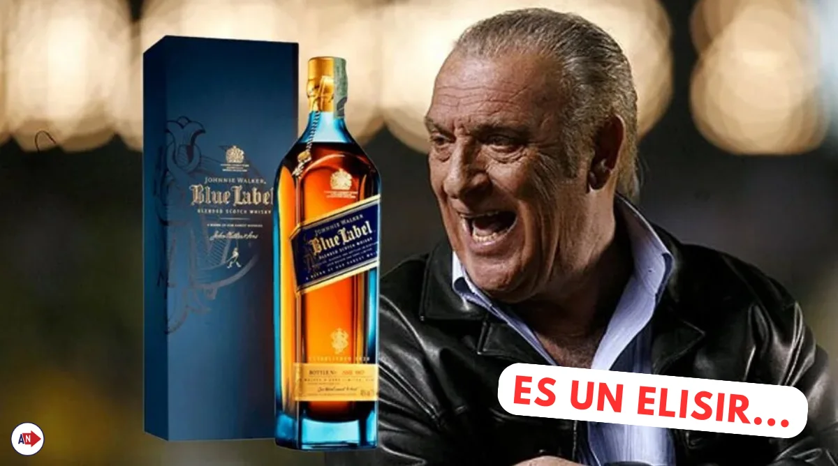 El mejor Whisky del mundo, el Blue Label de Johnnie Walker, es un elisir..