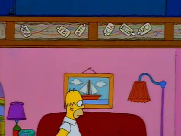 Los Simpson predicen el espionaje de llamadas telefónicas de la NSA